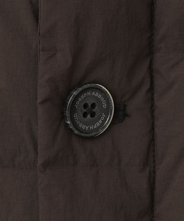 JOSEPH ABBOUD 【インナーダウンとしても対応可】ポケッタブル２WAYストレッチダウン ブルゾン ダークブラウン系