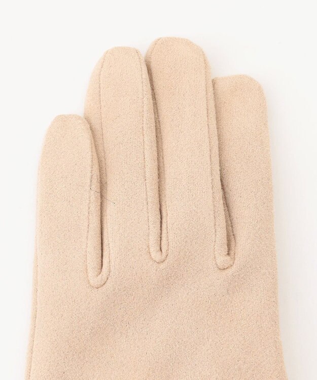 ANY ファーグローブ ベージュ