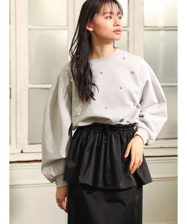 Green Parks ・ＳＵＧＡＲ　ＳＰＯＯＮ　パールスウェット Gray Mixture