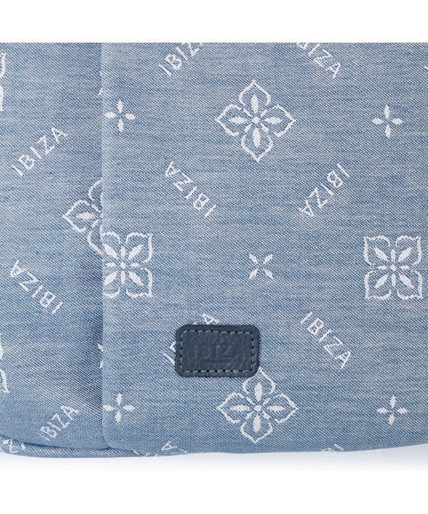 IBIZA アスール　ロゴデニム　ショルダーバッグ 水色