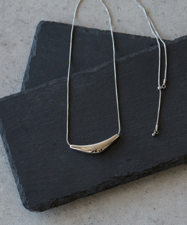 AMERICAN HOLIC スマイリートップネックレス Silver