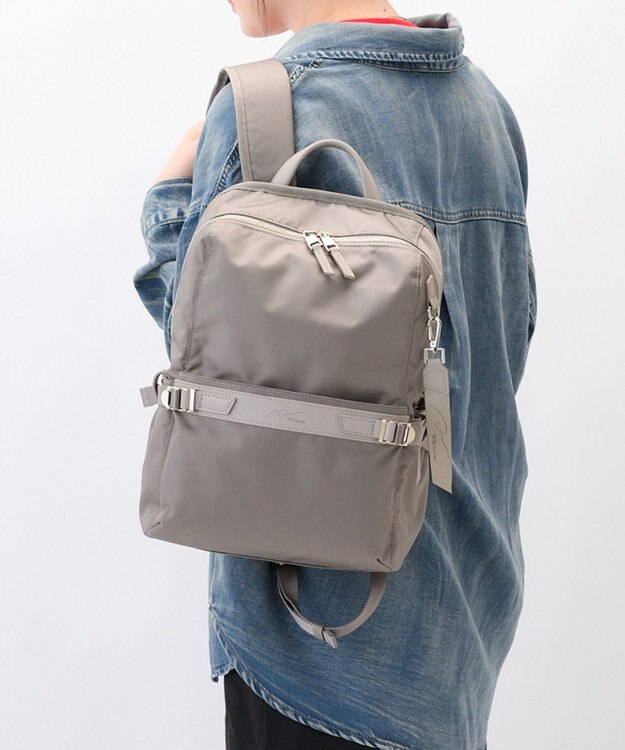 ACE BAGS & LUGGAGE W&.Day/Night リッカ2 スクエアリュック A4サイズ 13.3インチPC収納 19151 ダブルアンドデイナイト スモーキーピンク