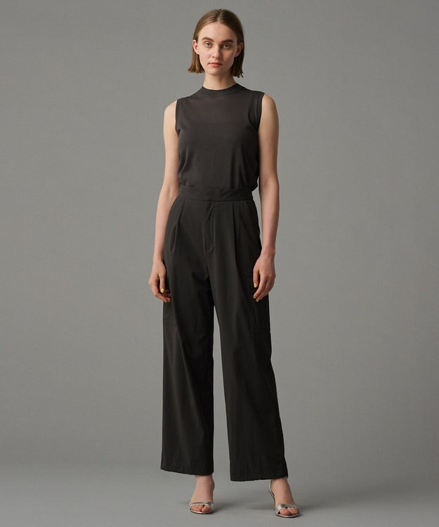 uncrave 【撥水・接触冷感・UVカット・洗濯機洗い可】マルチファンクションナイロン カーゴパンツ（uncrave STANDARD） スレートA