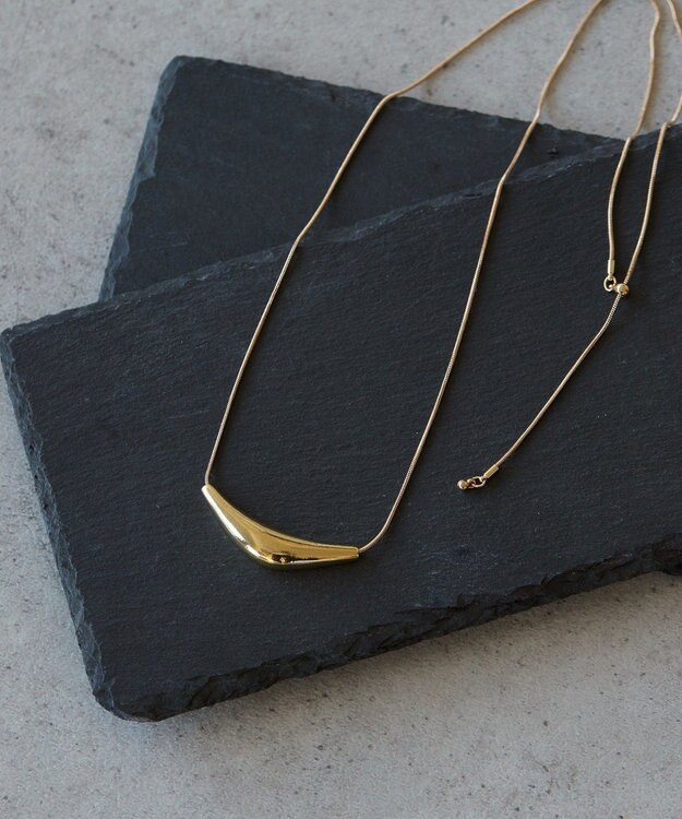 AMERICAN HOLIC スマイリートップネックレス Gold