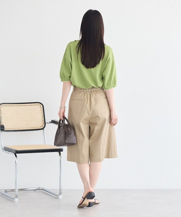 earth music&ecology チノバミューダパンツ Beige