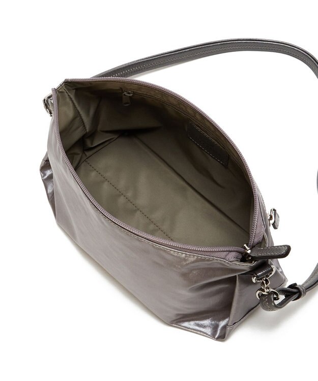 PELLE BORSA ミニショルダー Alive アライブ 4443 ガンメタ