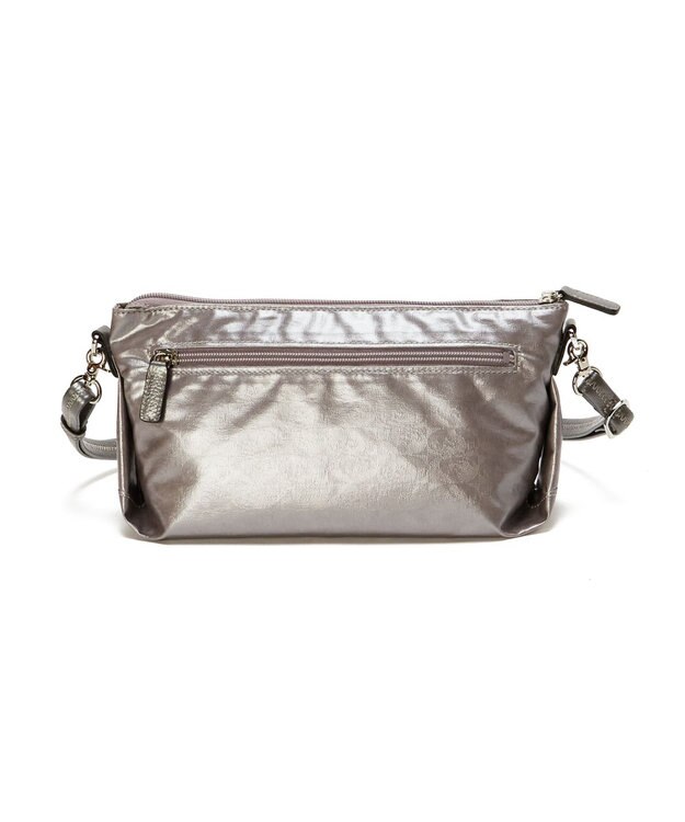 PELLE BORSA ミニショルダー Alive アライブ 4443 ガンメタ