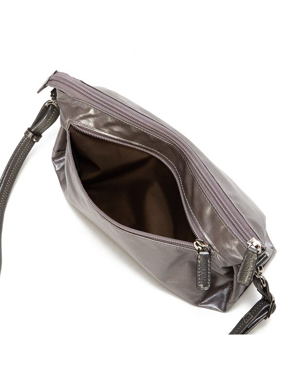 PELLE BORSA ミニショルダー Alive アライブ 4443 ガンメタ