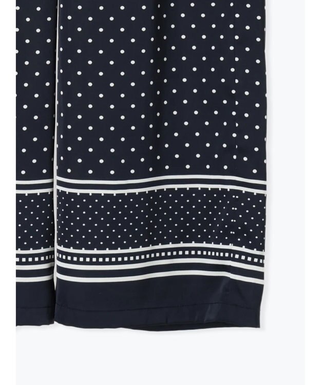Te chichi ドットパネルイージーパンツ(セットアップ可) ネイビー