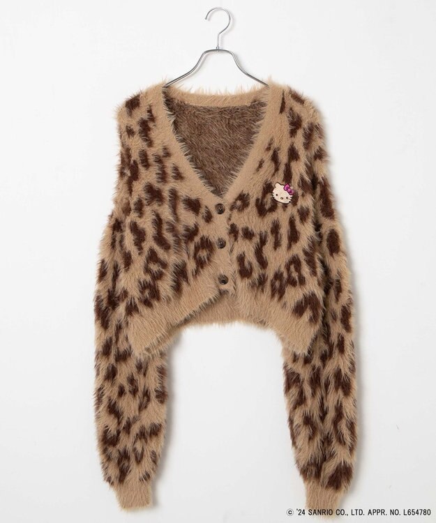 WEGO 【サンリオ】HELLOKITTYコラボカーディガン 柄1