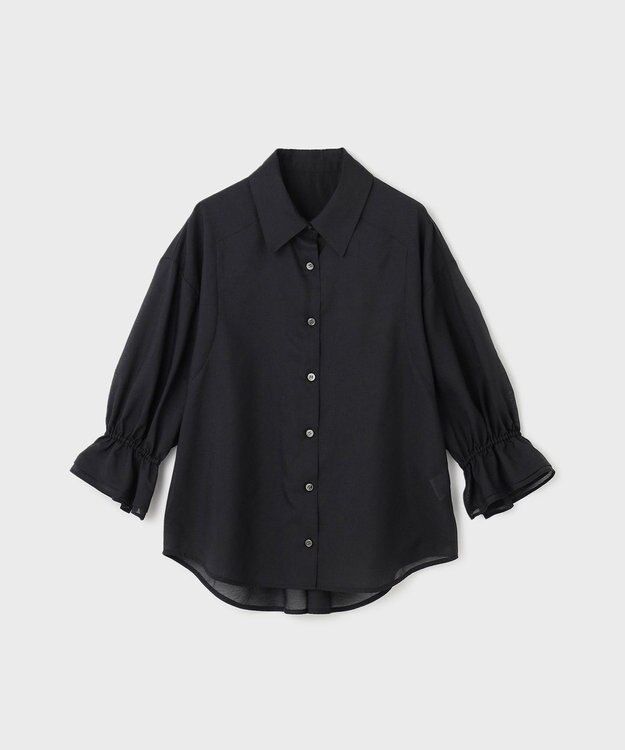 GRACE CONTINENTAL ドルマンシャツ ブラック