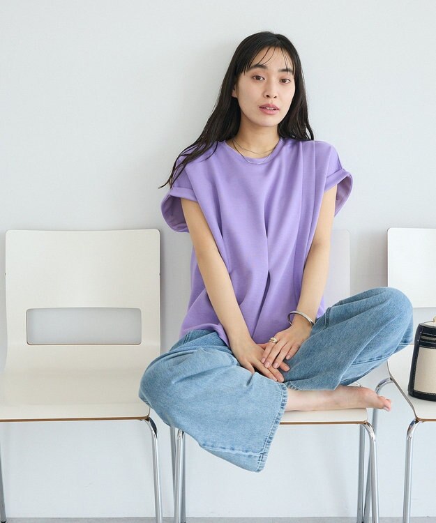 CRAFT STANDARD BOUTIQUE ライトダンボールタックプルオーバー Purple