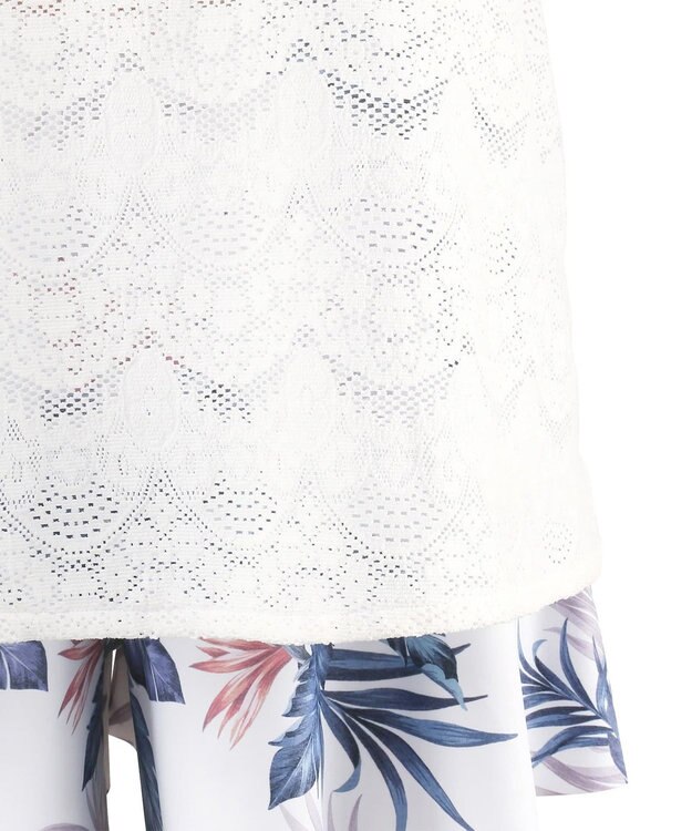 San-ai Resort（三愛水着楽園） 【新色ホワイト＆パープル入荷】４点セット水着　9M・11L【San-ai Resort（サンアイリゾート）】 ブルー