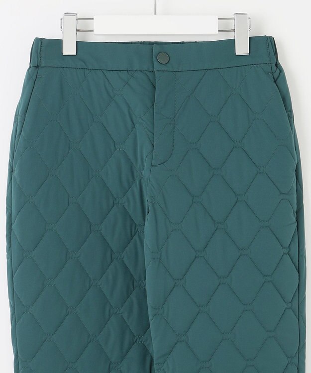 23区GOLF 冬の最強防寒パンツ【WOMEN】キルティング パンツ ダークグリーン系