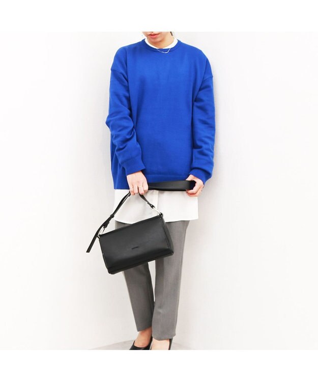 UNBILLION カシュカシュ cachecache / WEB限定フラップベルトショルダーバッグ ブラック