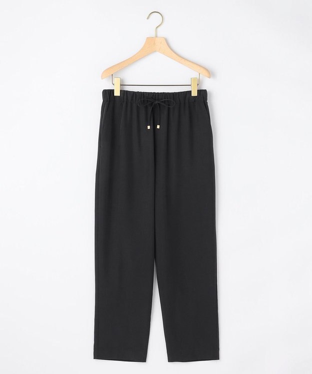 組曲 【先行予約】スムースクロス テーパードパンツ ブラック系