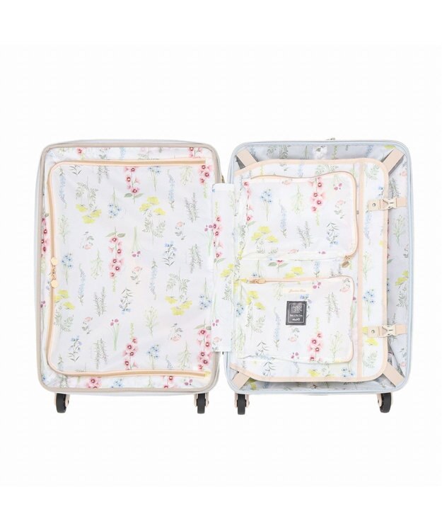 ACE BAGS & LUGGAGE 【雑誌掲載】 HaNT×Jewelna Rose コラボ スーツケース Mサイズ 06822 ハント ジュエルナローズ マカロンブルー