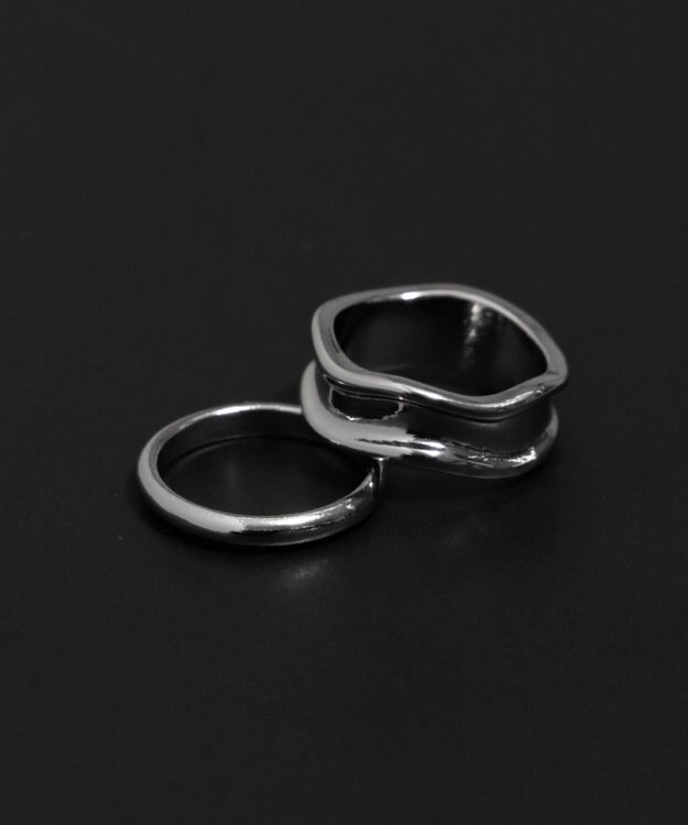 WEGO 2Pデザインリング 柄23