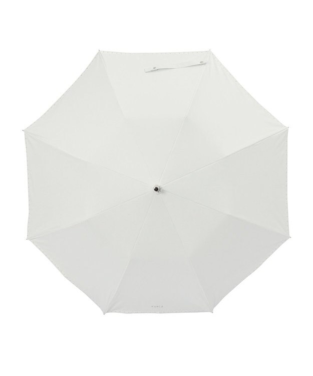MOONBAT 【フルラ （FURLA）】晴雨兼用折りたたみ日傘　スタッズ ホワイト