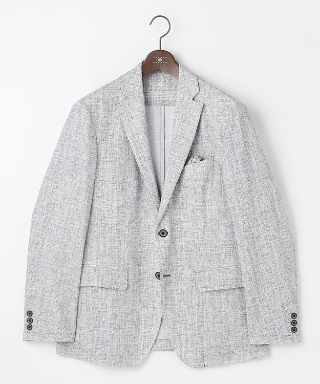 JOSEPH ABBOUD 【キングサイズ・洗える/UV/エコ撥水/26SSモデル登場】ライトウェーブライト ジャケット ライトグレー系26SSカラー