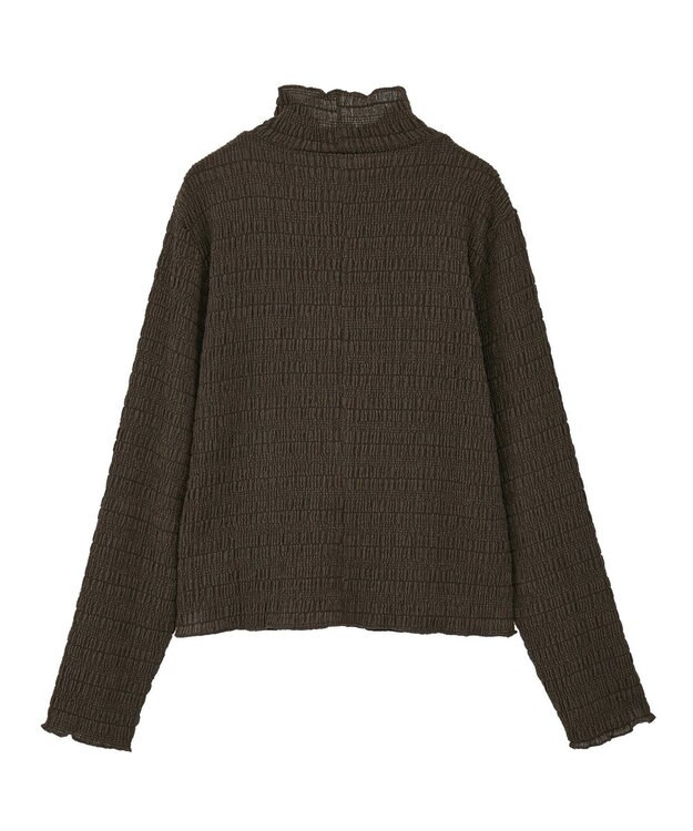Green Parks ・Ｐｅｔｉｔ　Ｆｌｅｕｒ　ジャガードハイネックロンＴ Brown