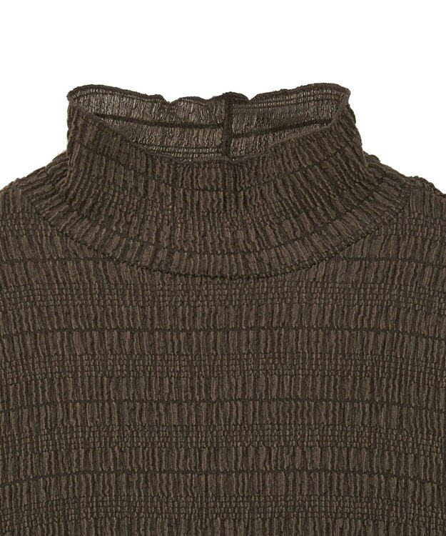 Green Parks ・Ｐｅｔｉｔ　Ｆｌｅｕｒ　ジャガードハイネックロンＴ Brown