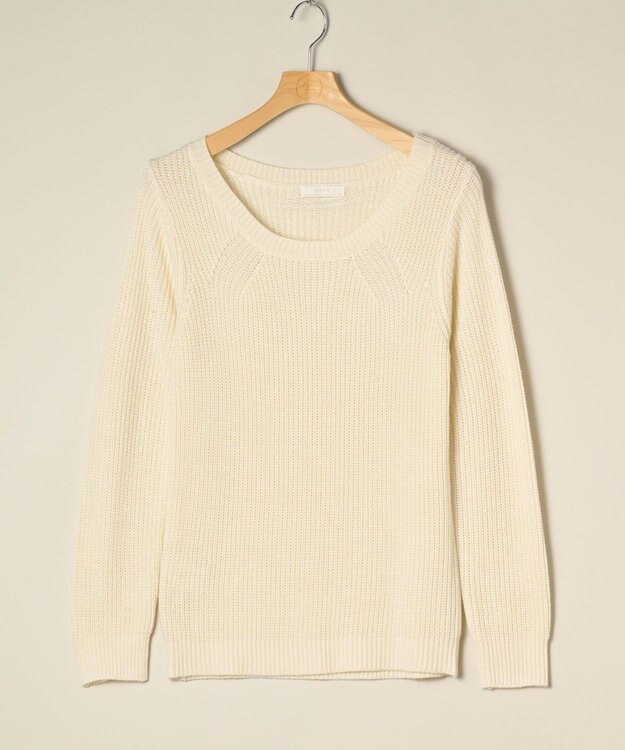 ONWARD Reuse Park 【any SiS】ニット秋冬 オフホワイト