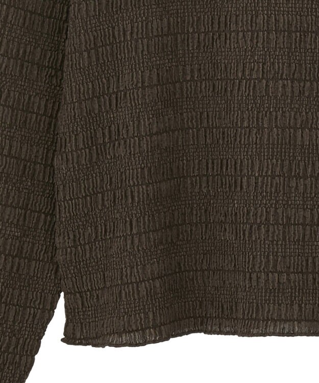 Green Parks ・Ｐｅｔｉｔ　Ｆｌｅｕｒ　ジャガードハイネックロンＴ Brown