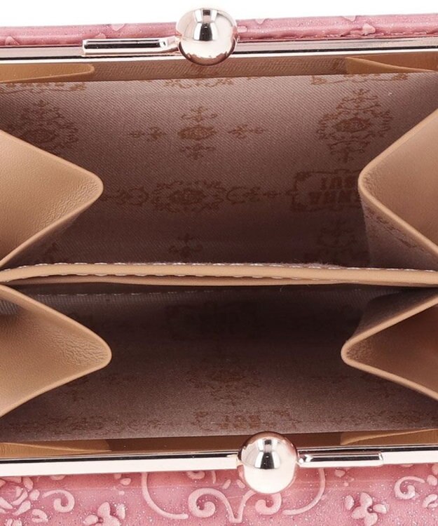 ANNA SUI ルーミー 口金二つ折り財布 ピンク