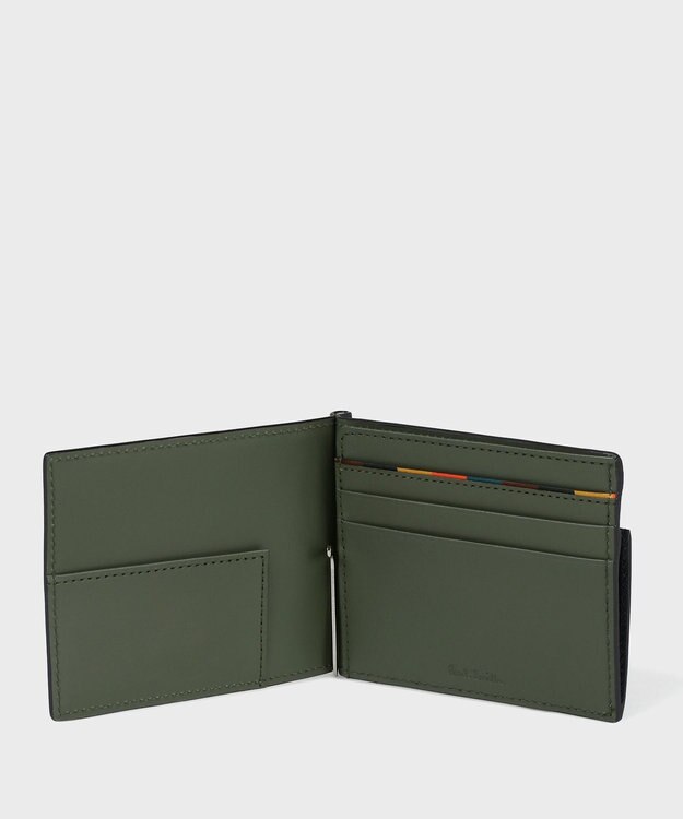 Paul Smith ブライトストライププラー マネークリップ ネイビー