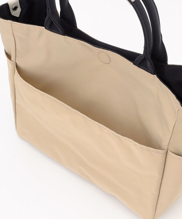 J.PRESS LADIES 【リバーシブル】ナイロン トート ネイビー系