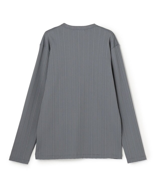 JOSEPH HOMME テックリブジャージー　Vネックカットソー グレー系