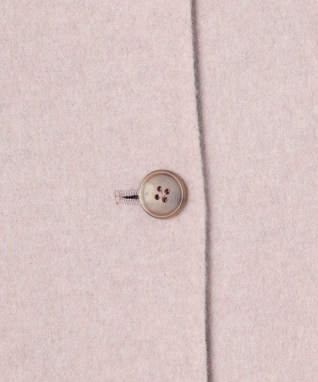 J.PRESS LADIES L 【リバーシブル】ウールナイロン リバー ミドル コート ベージュ系