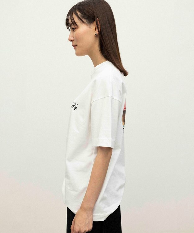 NAVE タブチ×NAVE プリント半袖Ｔシャツ ホワイト系