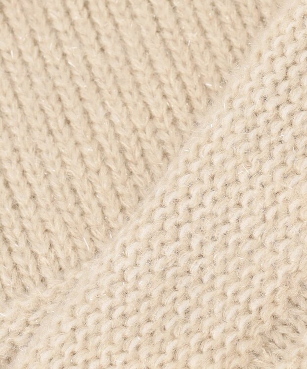 uncrave フィラメントモヘアニット 2WAYカーディガン ベージュ