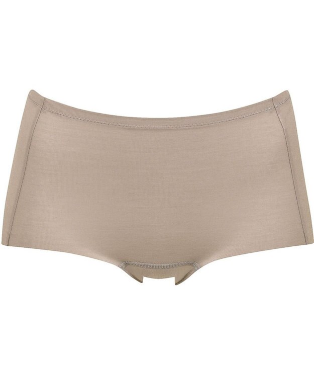 Wing サニタリーショーツ ナイト用 オーガニックコットン混(身生地部) ナプキンがズレにくい 羽付きナプキン対応 【カナウ】 はきこみ丈ふかめ 生理用ショーツ EC8520 ウイング／ワコール ブラウン