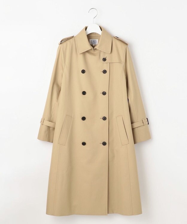 J.PRESS LADIES ギャバベンタイル トレンチコート キャメル系