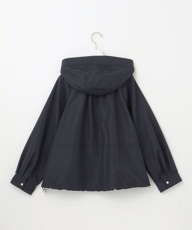 ANY SIS L 【撥水・UVカット・花粉ガード】2WAYラグランフーディ ブルゾン ネイビー