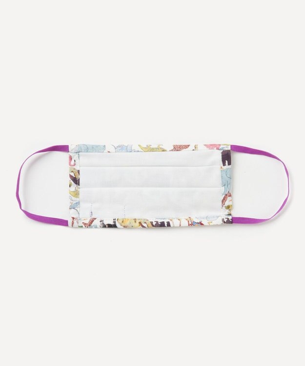 LIBERTY. キュー・フォー・ザ・ズー ポーチ付きキッズ フェイスカバー 5枚セット マルチ