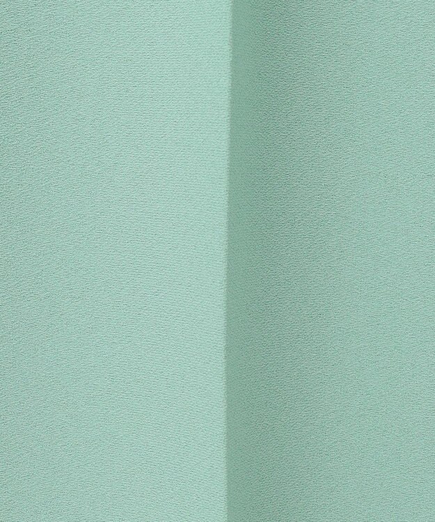 自由区 【SHIHOさんコラボ・洗える】バックサテンジョーゼットワイド パンツ フロスティグリーン