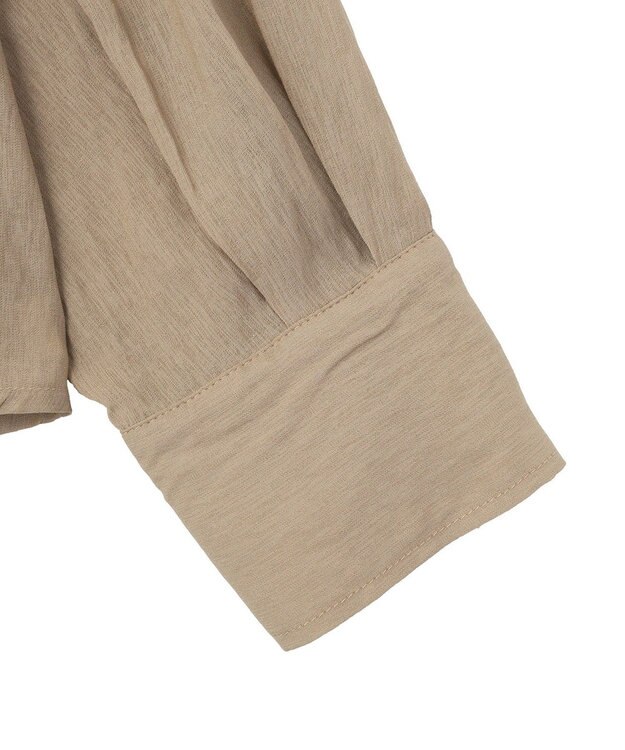 CRAFT STANDARD BOUTIQUE ヴィンテージボイルタックフレアシャツ Light Beige