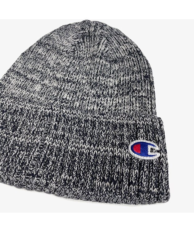 林八百吉商店 Champion ニット グレー×ネイビー