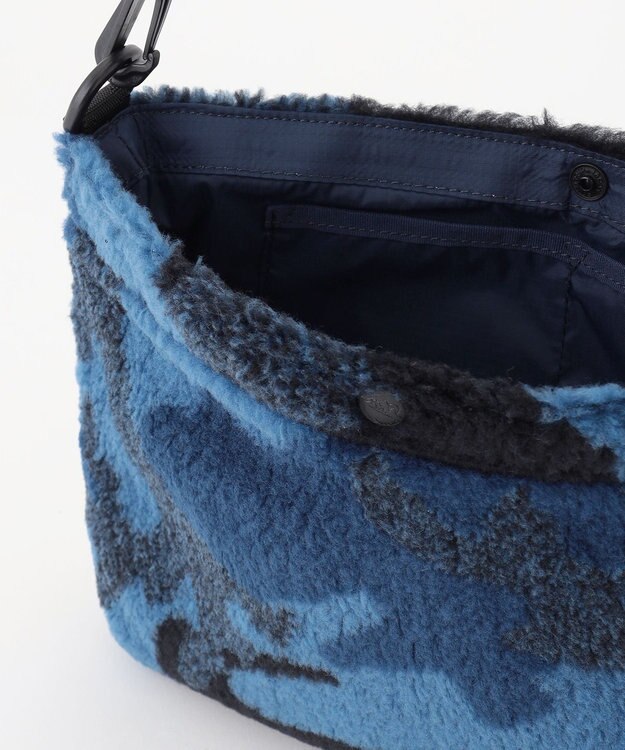 JOSEPH ABBOUD MOUNTAIN カモフラージュフリース ネイビー系7