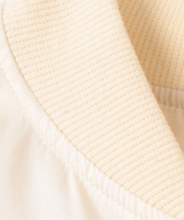 NAVE 【ReNAVE】タフタダウン ブルゾン エクリュ系