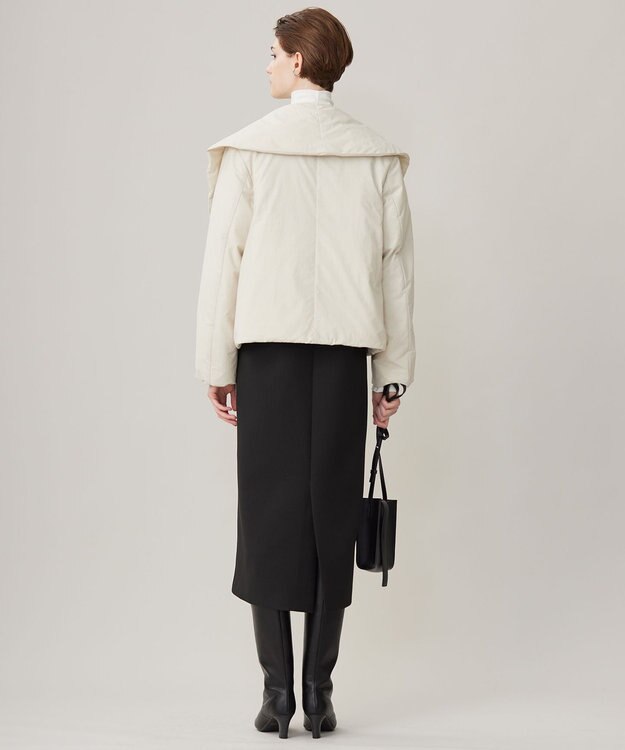 ICB 【CLASSY.1月号掲載】ADSダウン ショートコート トープ系