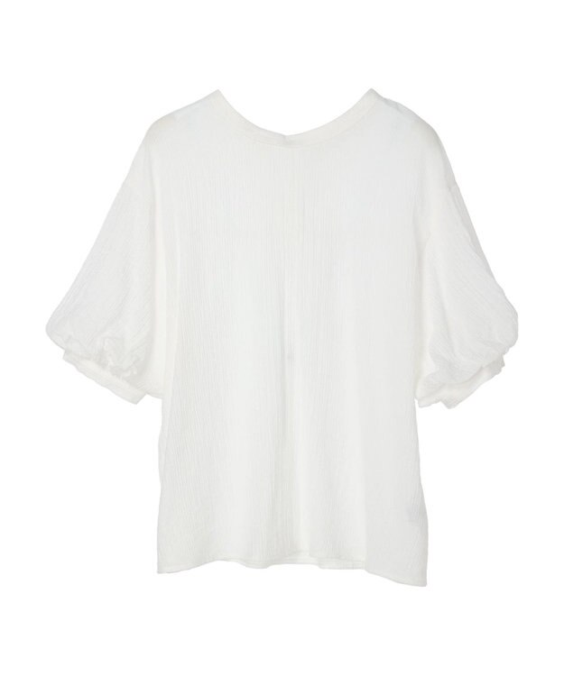 Green Parks ・ＥＬＥＮＣＡＲＥ　ＤＵＥ　バルーンスリーブブラウス Off White