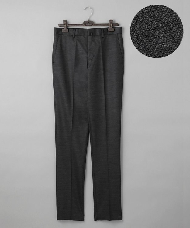 GOTAIRIKU セットアップ対応【洗える/ストレッチ/シワになりにくい】ウォッシャブルジャージー セットアップパンツ グレー系