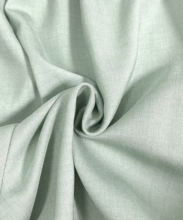 Tiaclasse 【日本製・洗える】麻調ワイドパンツ ミント