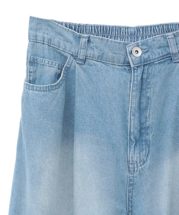 Green Parks ・ＳＵＧＡＲ　ＳＰＯＯＮ　ティアードデニムパンツ Indigo