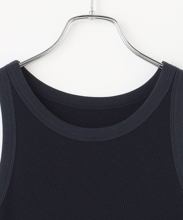 #Newans 【洗える】アメスリタンクトップ ネイビー系